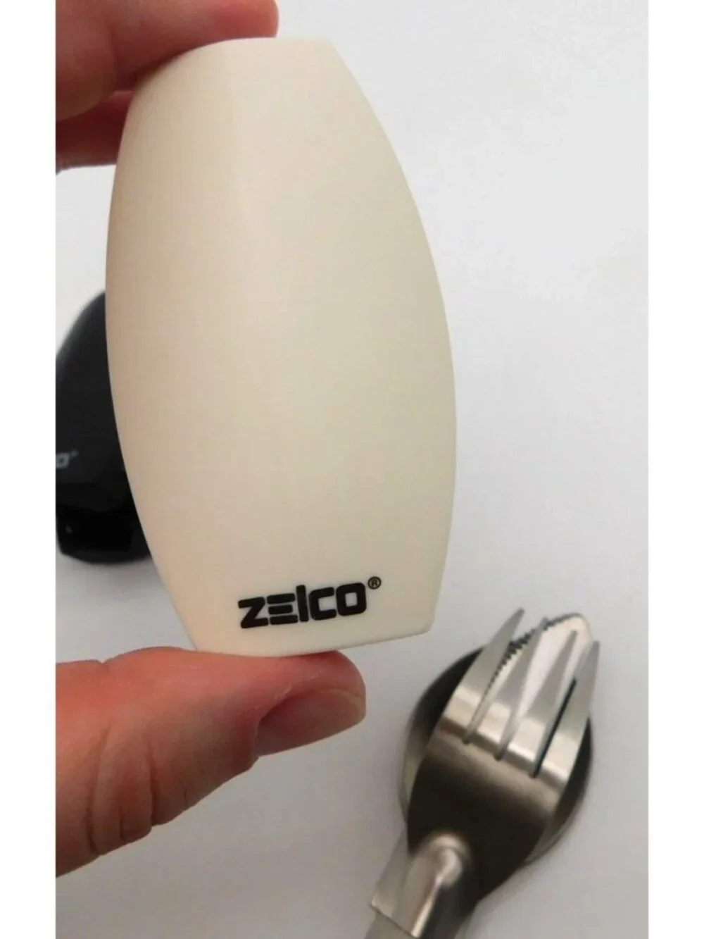 Zelco Stainless Steel Flatware Utensil Set Fork Spoon Camping Portable
